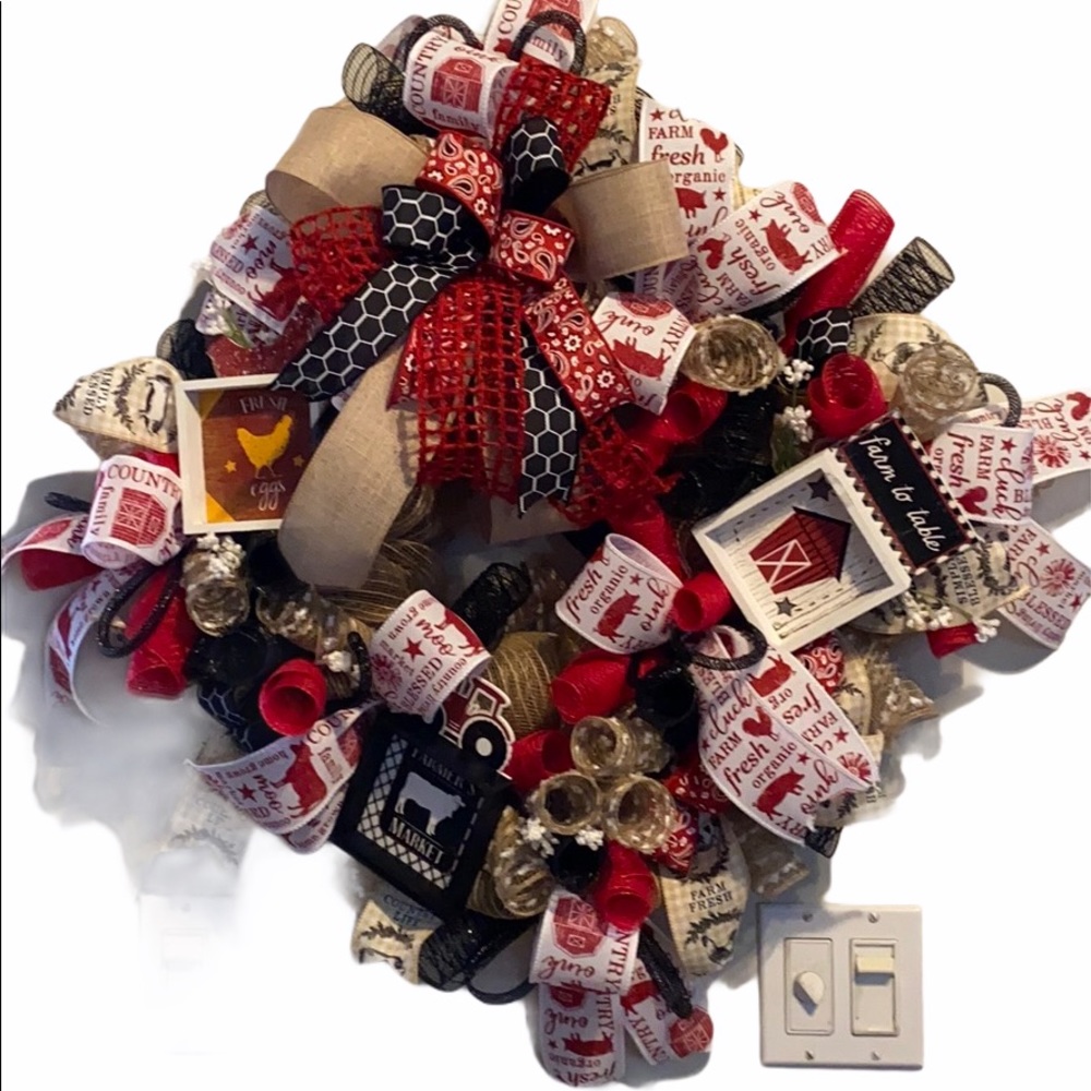 Farm wreath